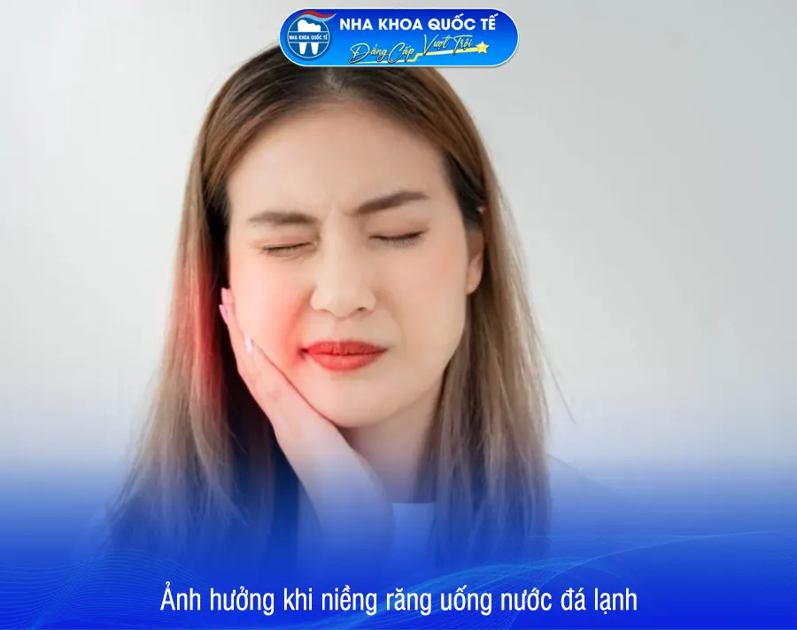 Đau răng khi uống nước lạnh
