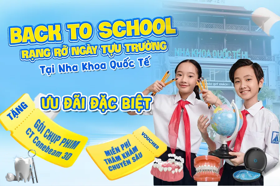 Khuyến mãi back to school