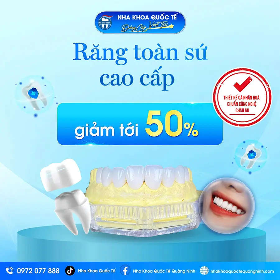 Khuyến mãi răng sứ