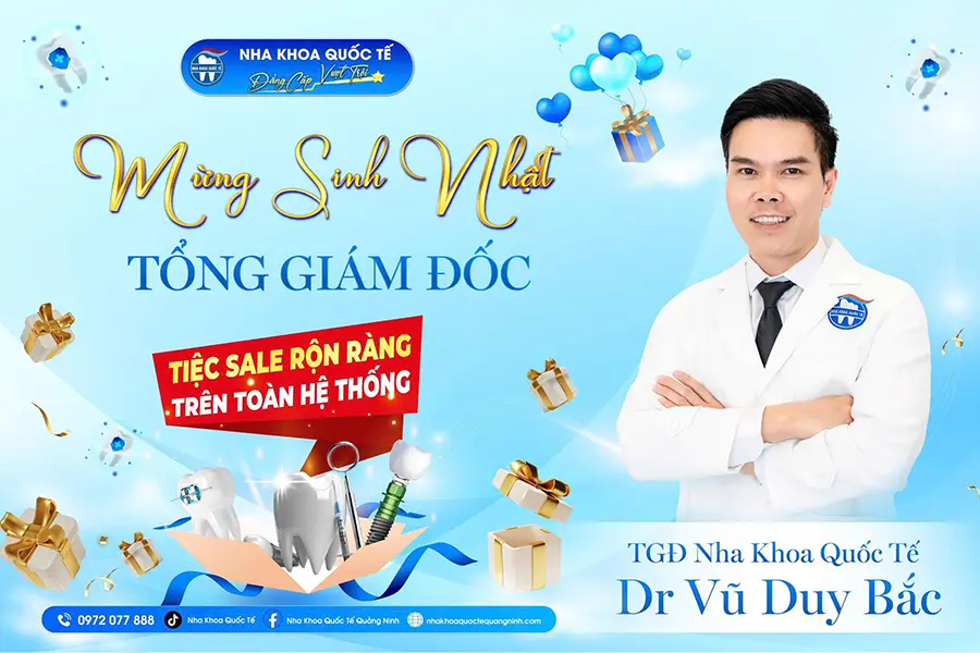 Mừng sinh nhật bác sĩ Vũ Duy Bắc