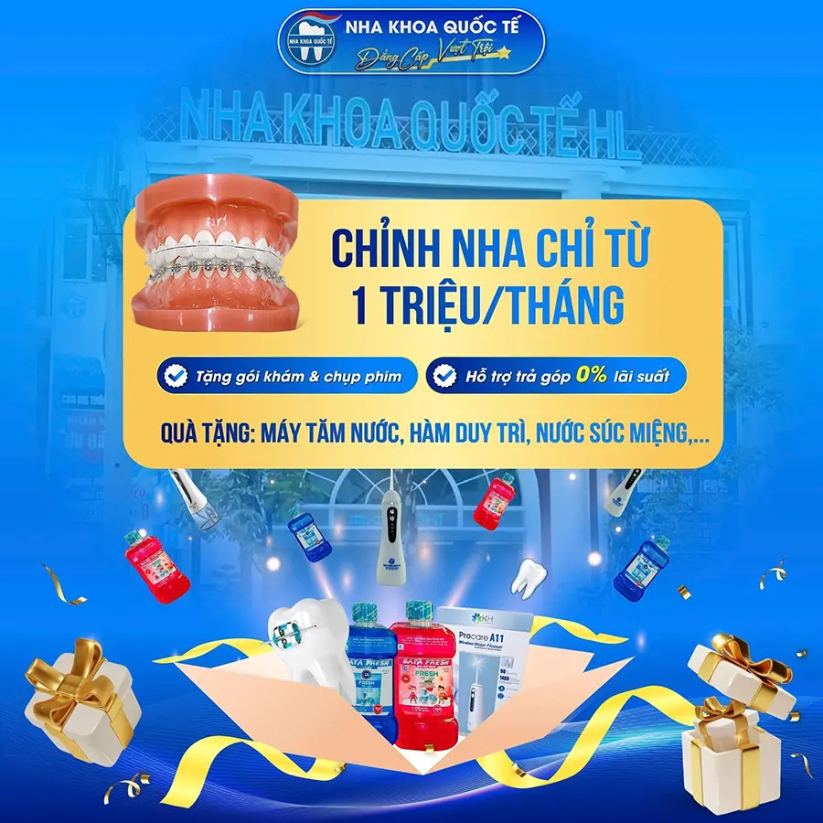 quà tặng hấp dẫn tại Nha khoa hạ long