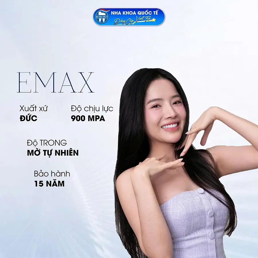 răng sứ Emax thông số