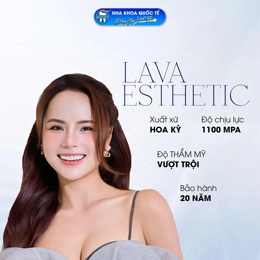 thông số răng sứ Lava