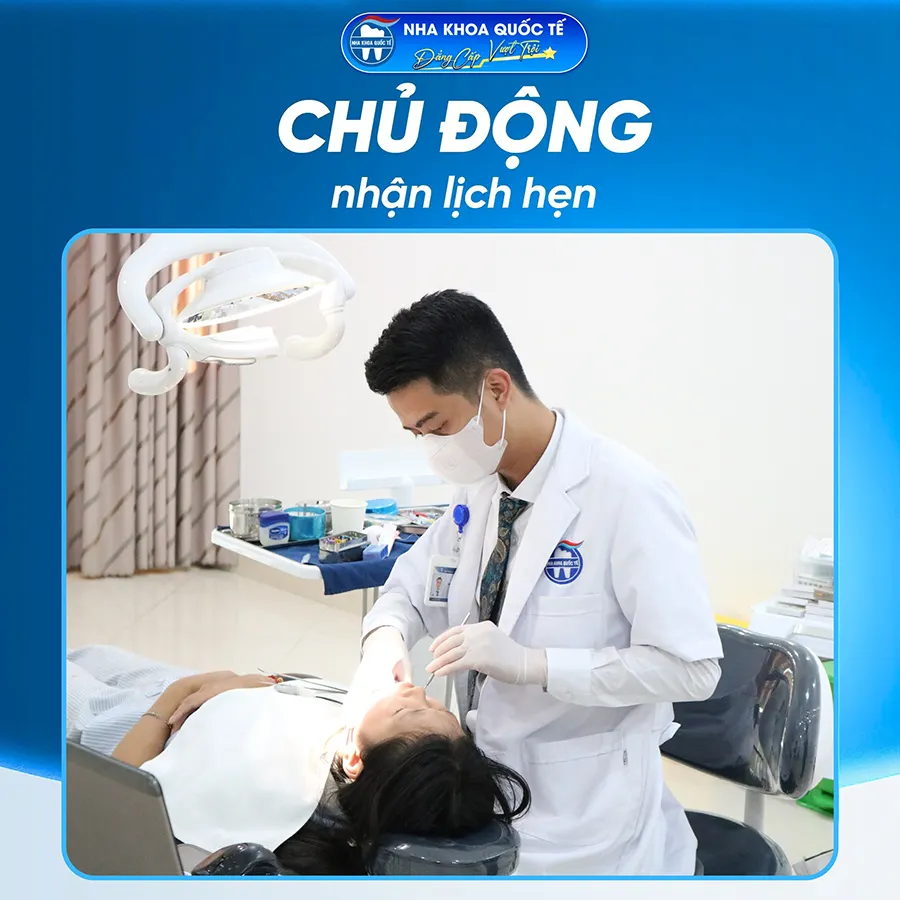 chủ động nhận lịch hẹn khám