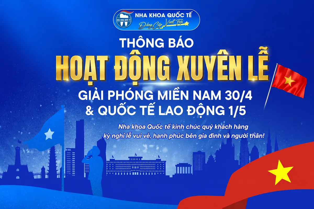 thông báo lịch hoạt động lễ 30-04