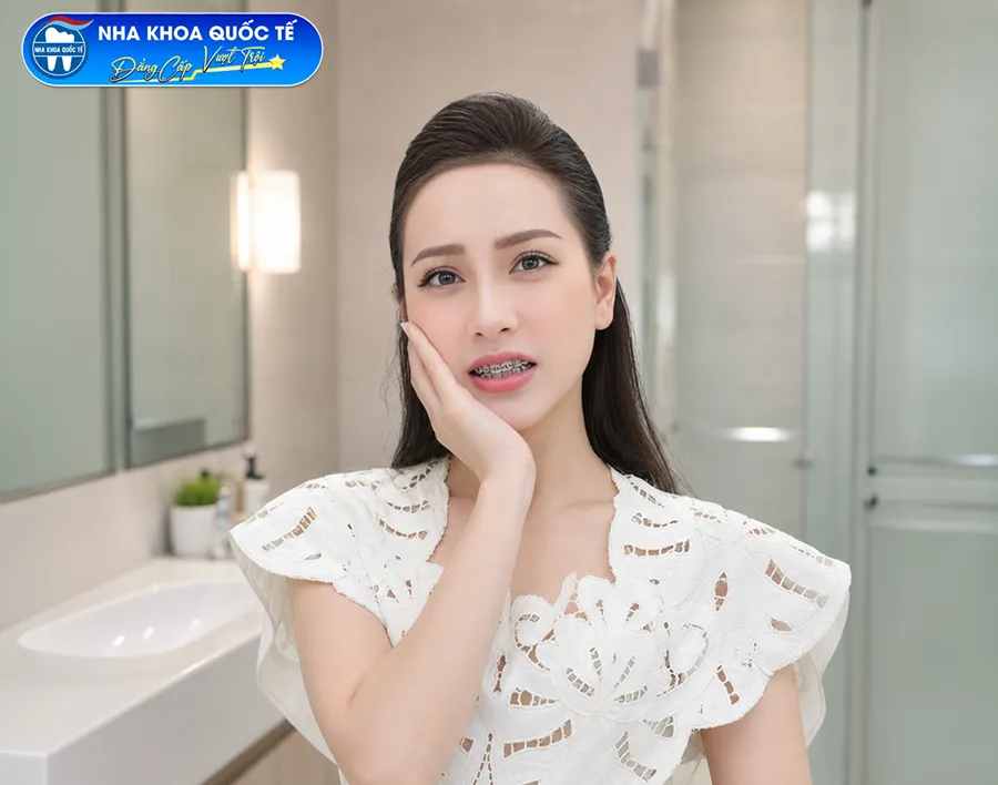 Răng bị ê buốt khi niềng