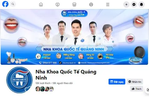 Facebook Nha khoa quốc tế Quảng Ninh