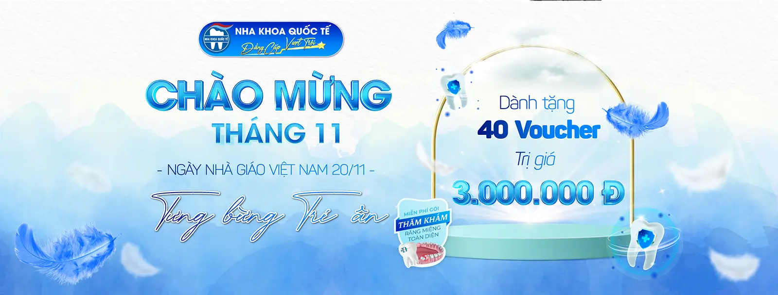 Banner nha khoa hạ long tháng 11 2024