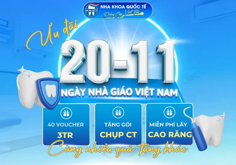 Ưu đãi ngày nhà giáo Việt Nam