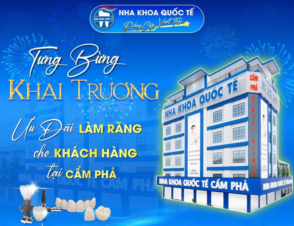 Khai trương nha khoa quốc tế Cẩm Phả