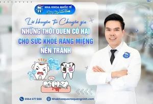 Lời khuyên nha sĩ