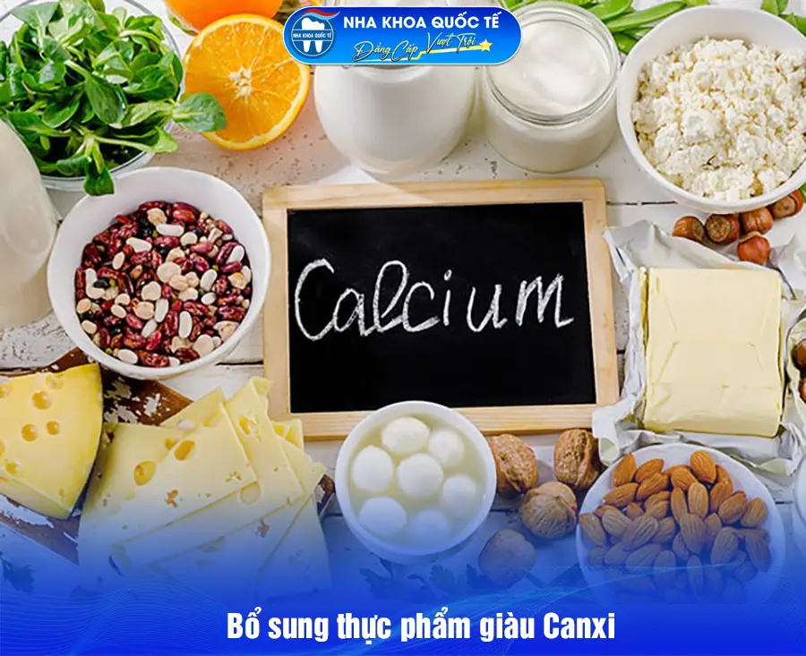 Thực phẩm giàu canxi