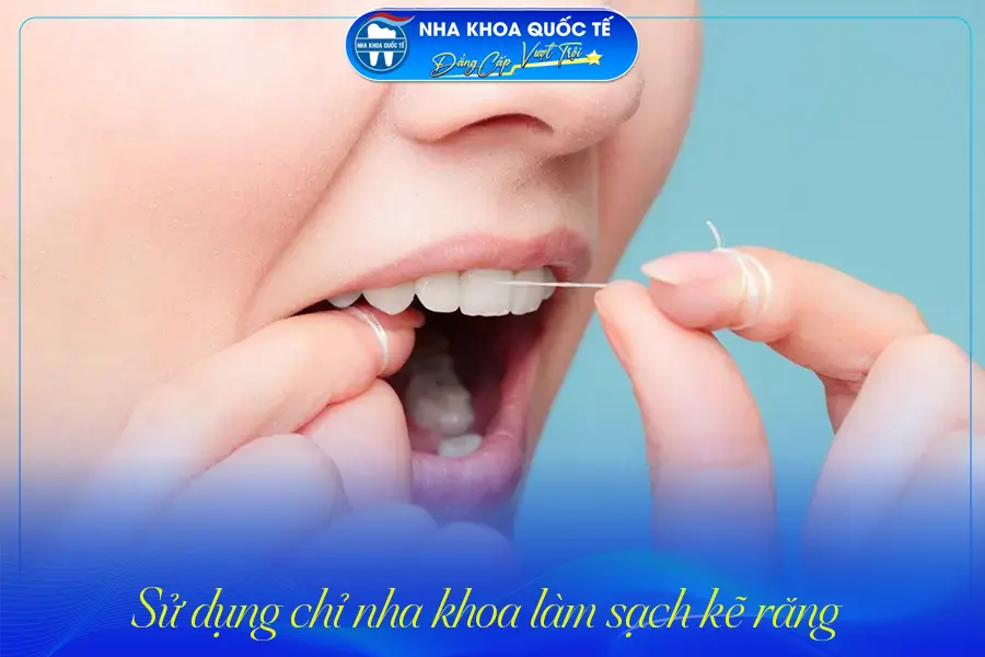 sử dụng chỉ nha khoa