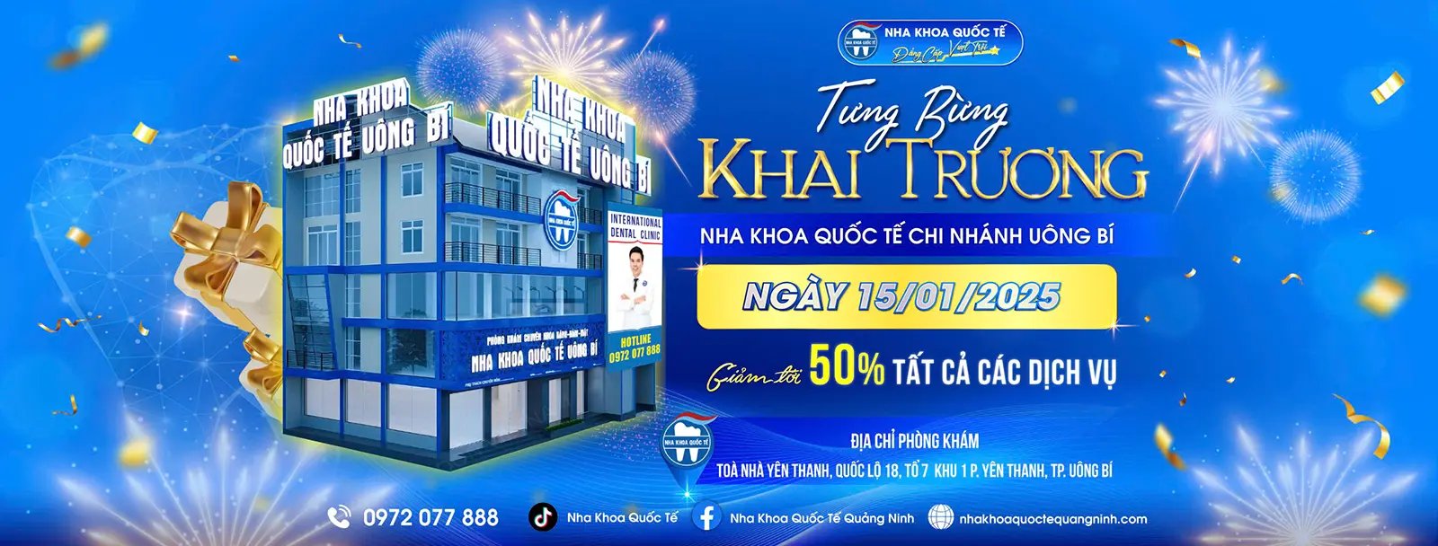 Khai trương Nha khoa Uông Bí