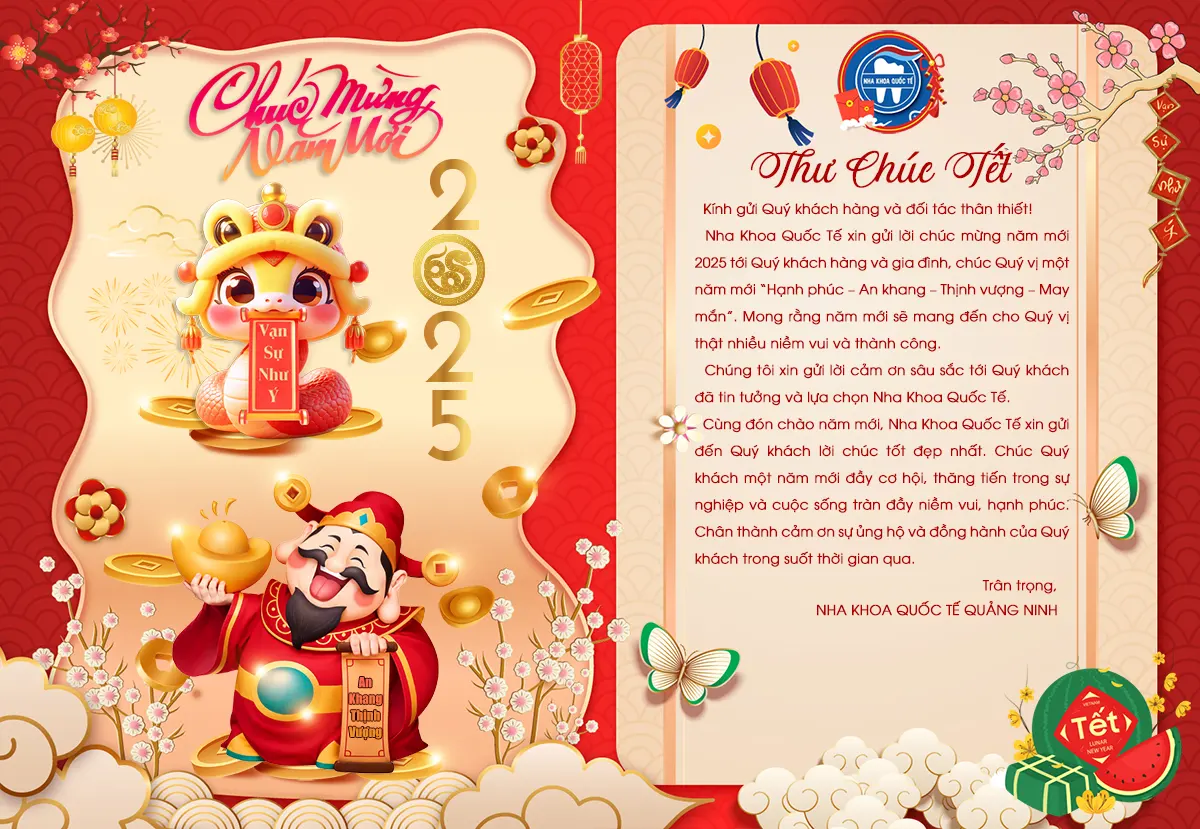 Nha khoa Chúc mừng năm mới 2025