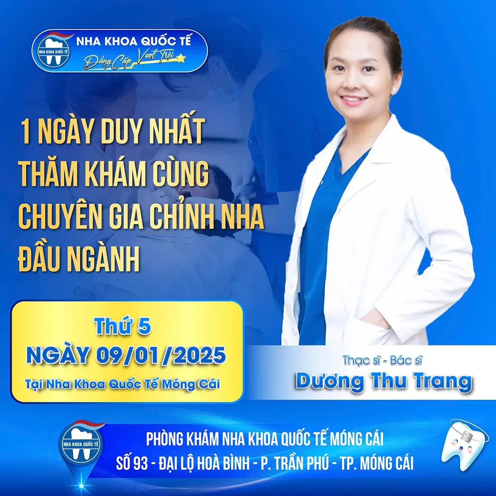 Thăm khám cùng chuyên gia tại nha khoa Móng Cái
