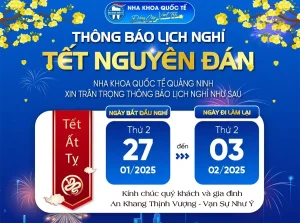 Thông báo nghỉ tết 2025