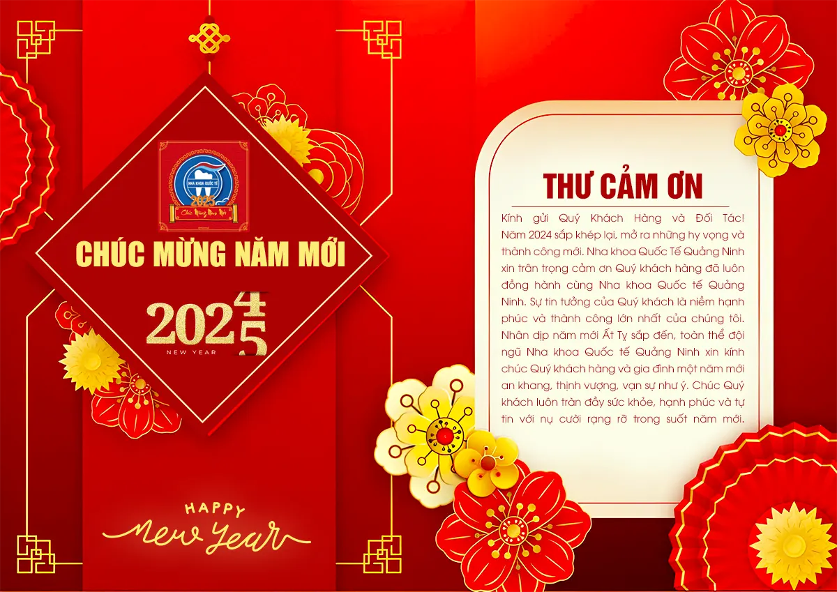 Thư cảm ơn nha khoa quảng ninh