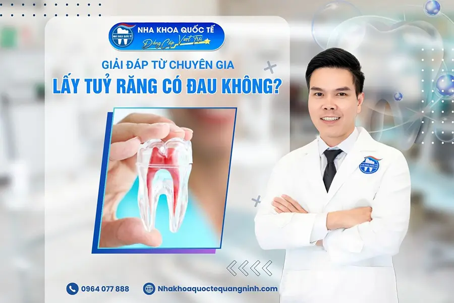 Lấy tuỷ răng có đau không?