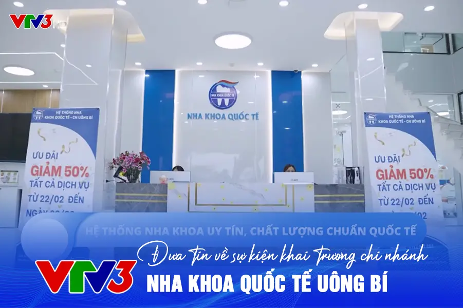 phóng sự VTV3 đưa tin khai trương