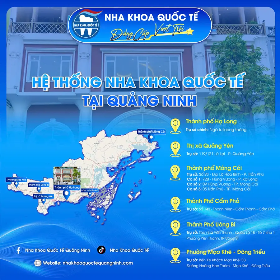 Hệ thống nha khoa Quốc Tế Quảng Ninh