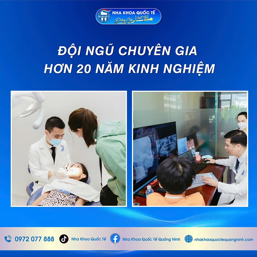 Đội ngũ chuyên gia 20 năm kinh nghiệm