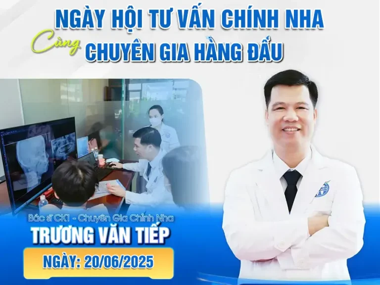 Ngày hội tư vấn chỉnh nha tháng 06 2025