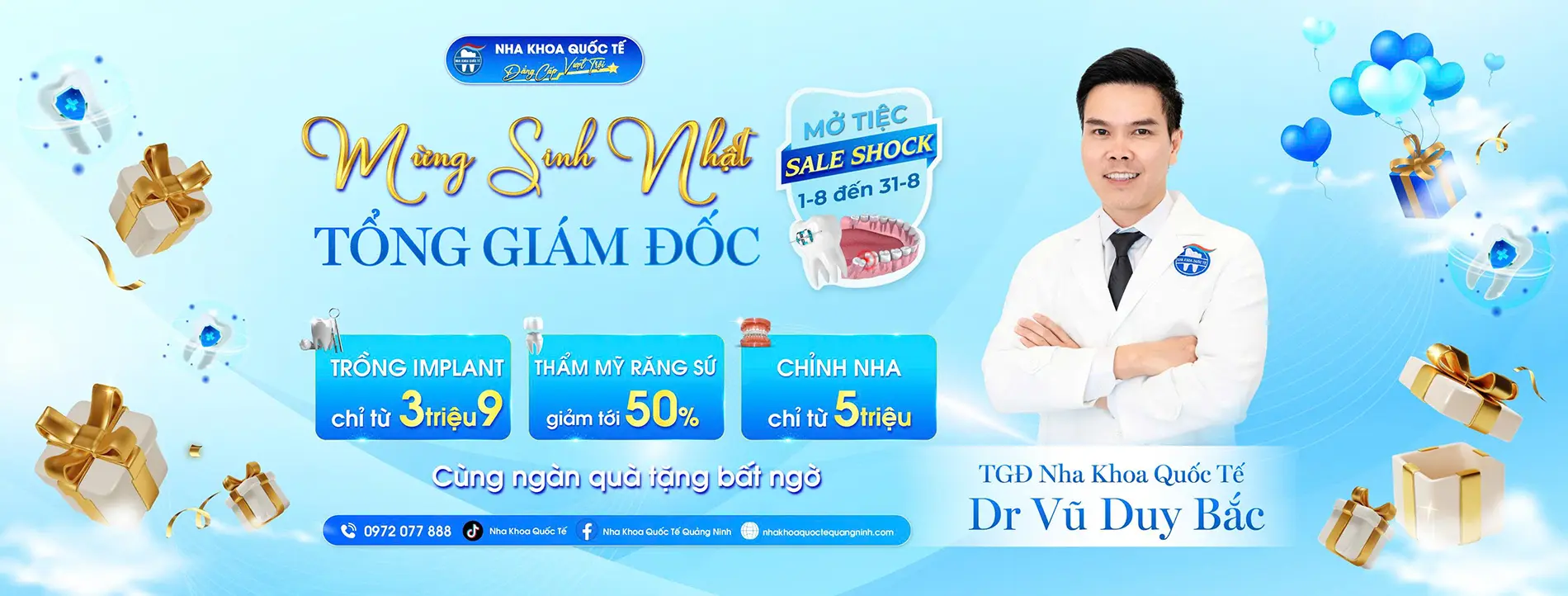 Banner sinh nhật anh Vũ Duy BẮc