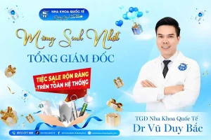 Mừng sinh nhật bác sĩ Vũ Duy Bắc