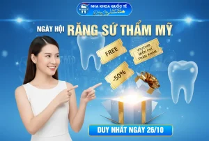 ngày hội thẩm mỹ răng sứ