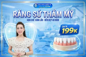 khuyến mãi răng sứ chỉ từ 199