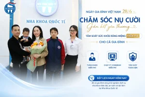 Chăm sóc nụ cười gia đình