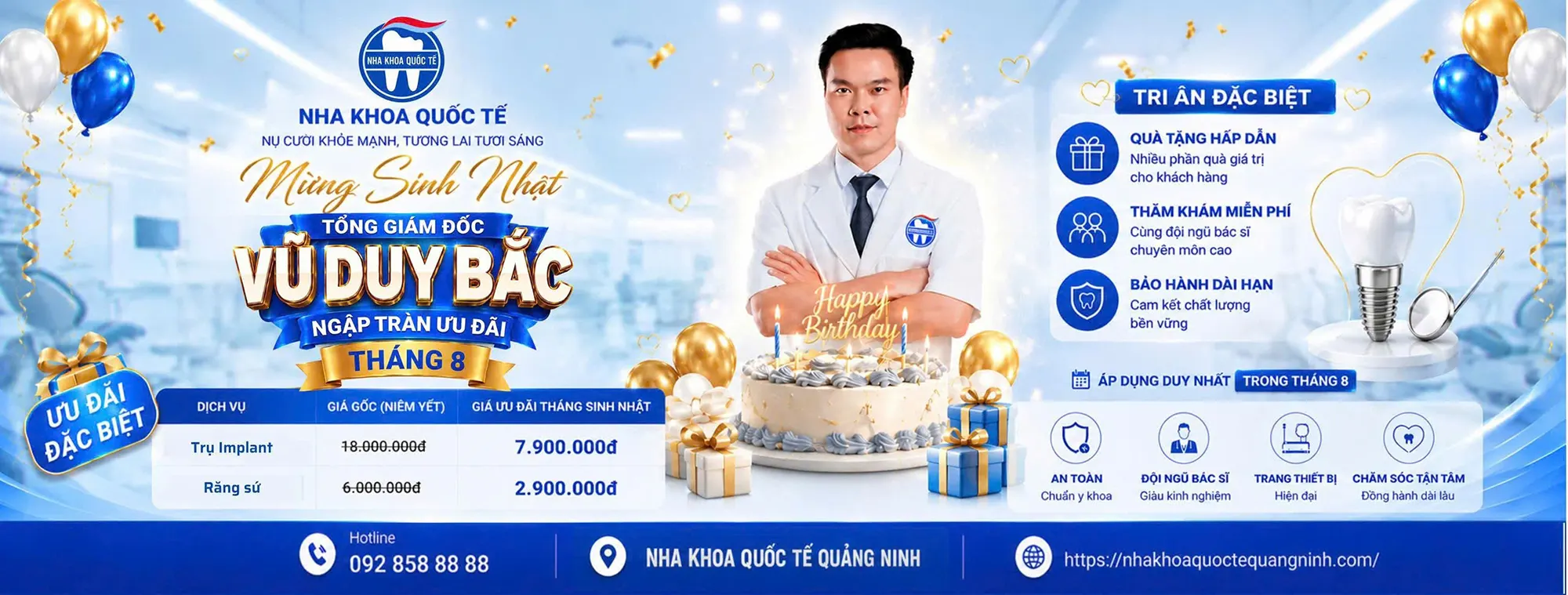 sinh nhật tổng giám đốc 2026